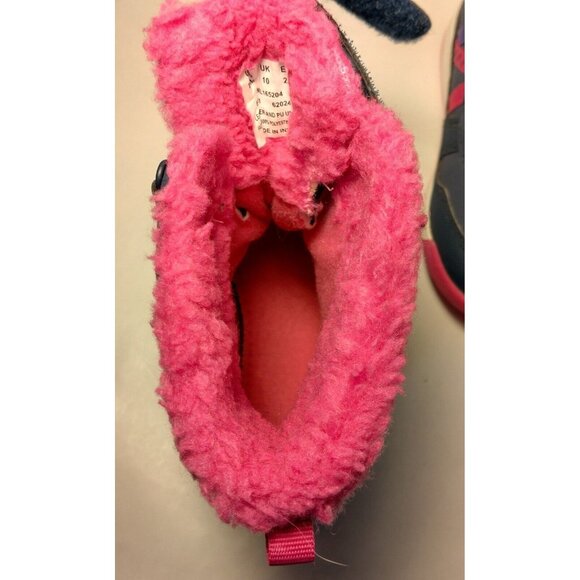 Merrell Snow Crush Boots Youth Girl Size 10M Blue Pink 220 Gram Insulatuin READ - Picture 12 of 16